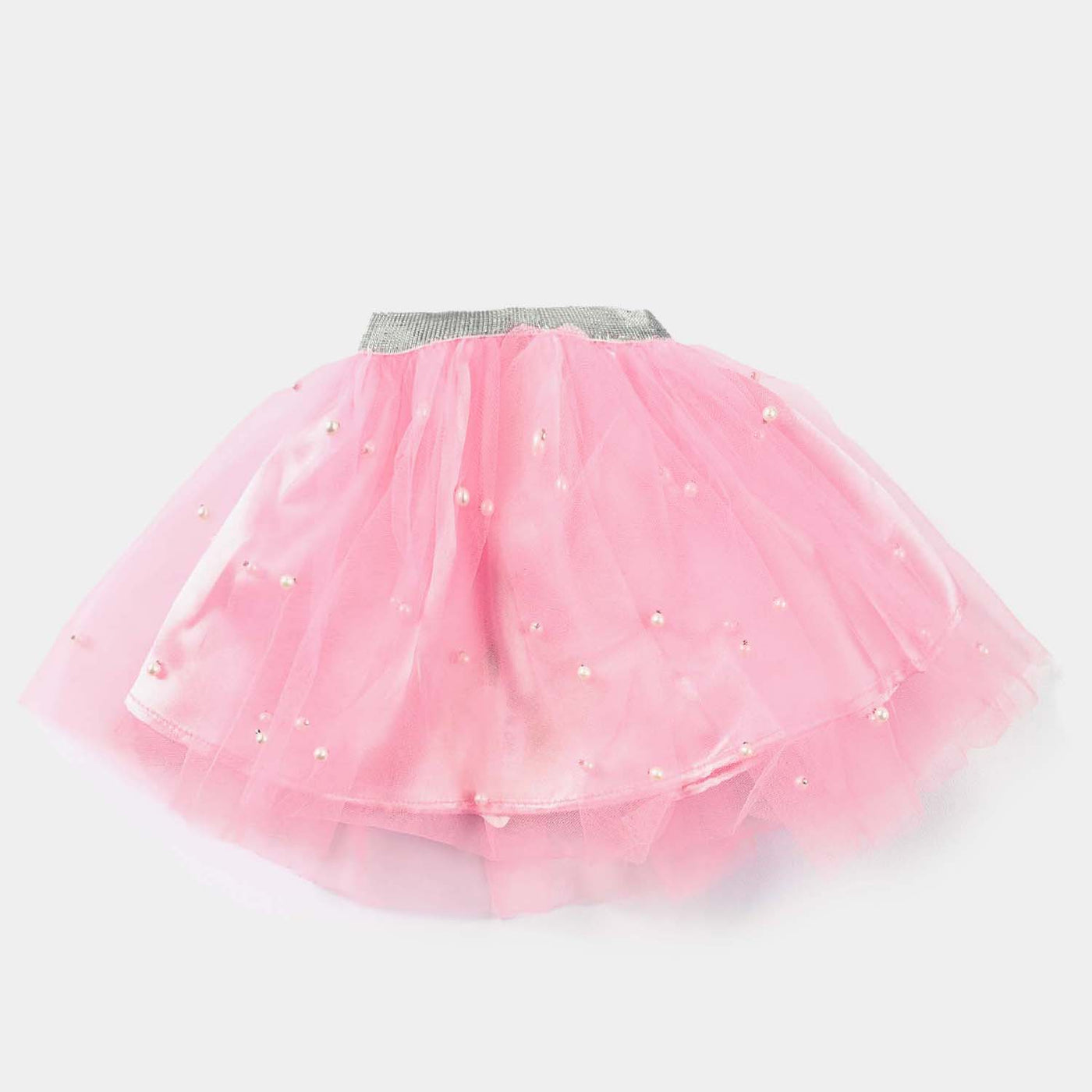 Infant Girls Net Skirt Pearl-Pink