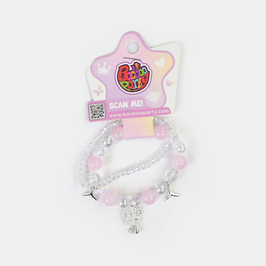 Fancy Beaded Bracelet for Girls