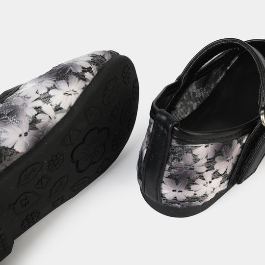 Girls Pumps ES-23-BLACK