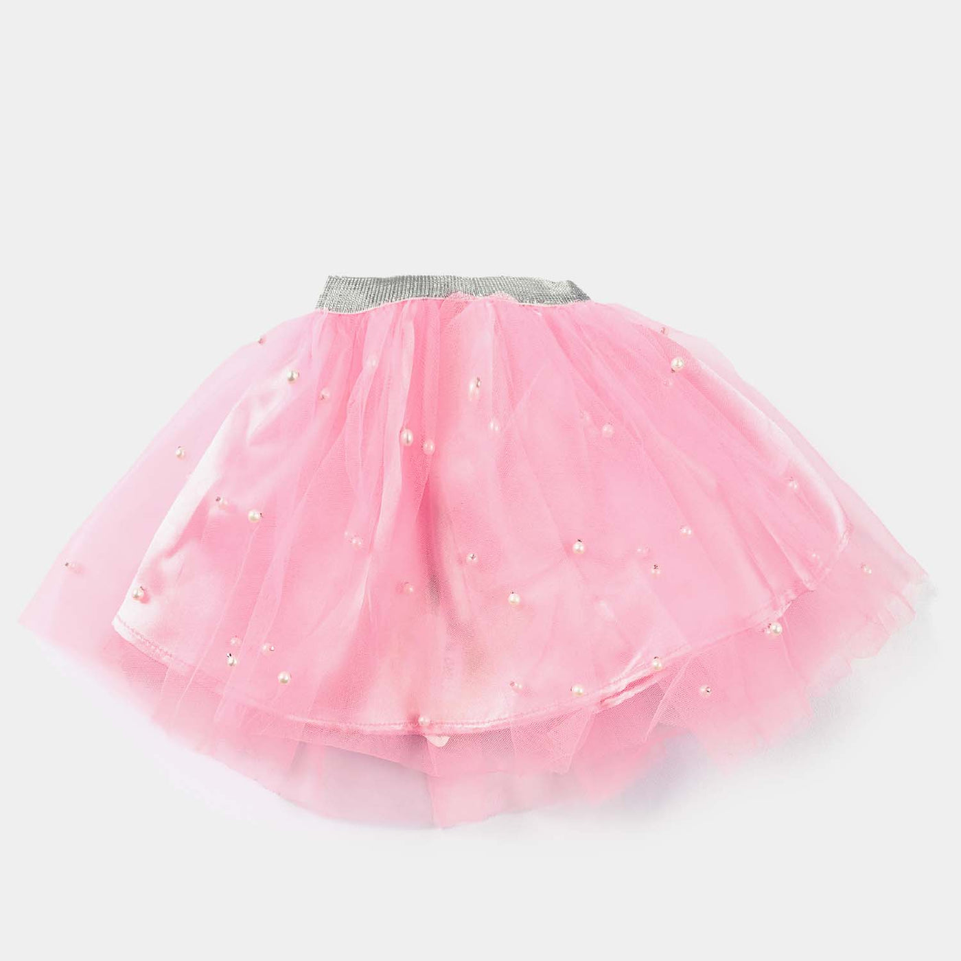 Infant Girls Net Skirt Pearl-Pink