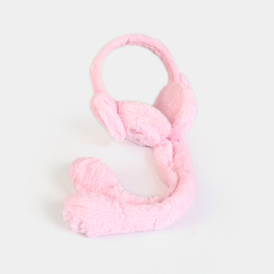 Interactive Moving Ear Plush Winter Earmuffs