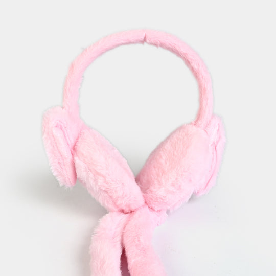 Interactive Moving Ear Plush Winter Earmuffs