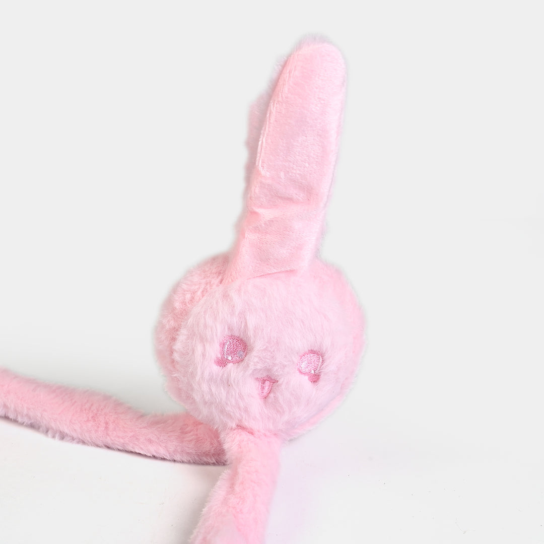 Interactive Moving Ear Plush Winter Earmuffs