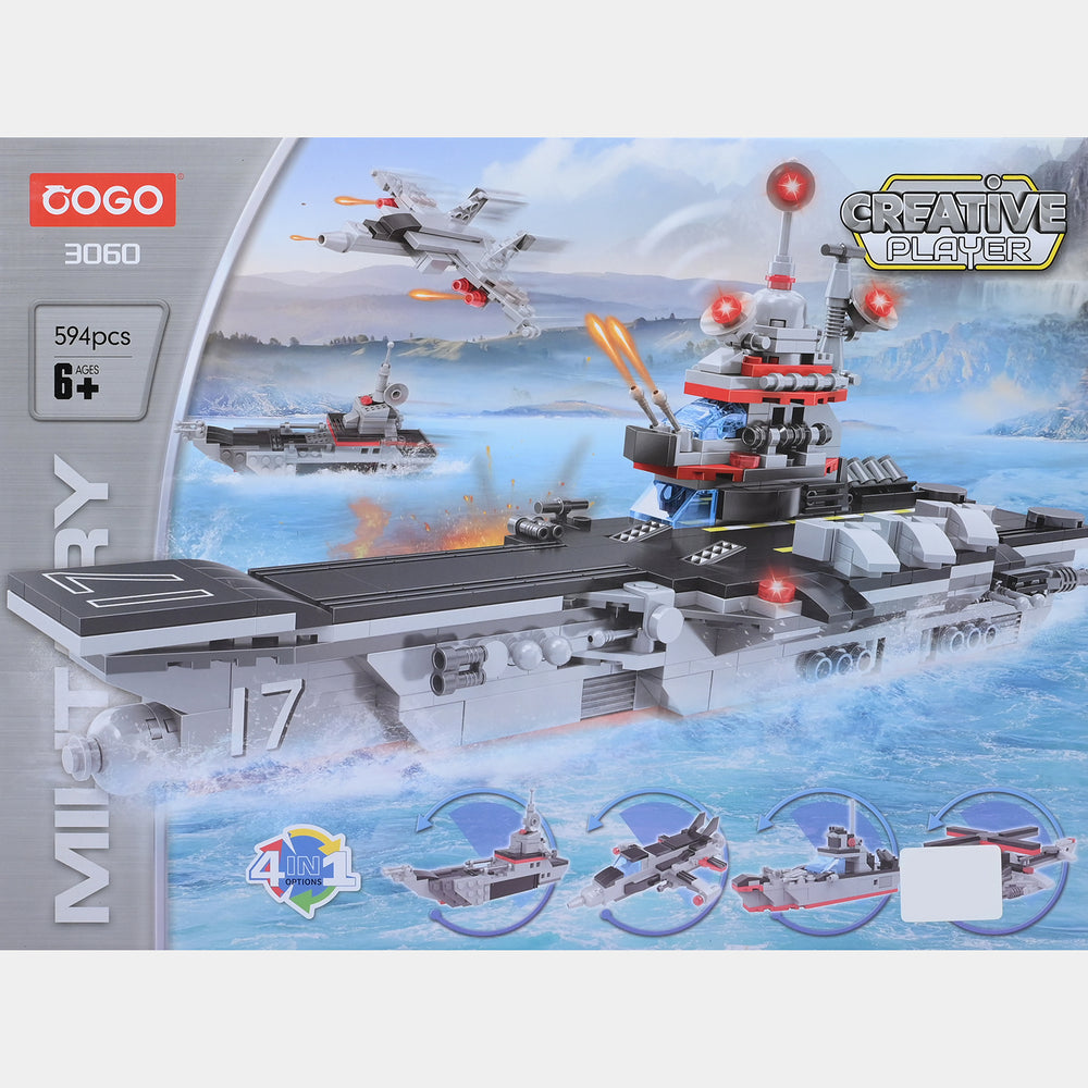 Military Creative Player Building Set