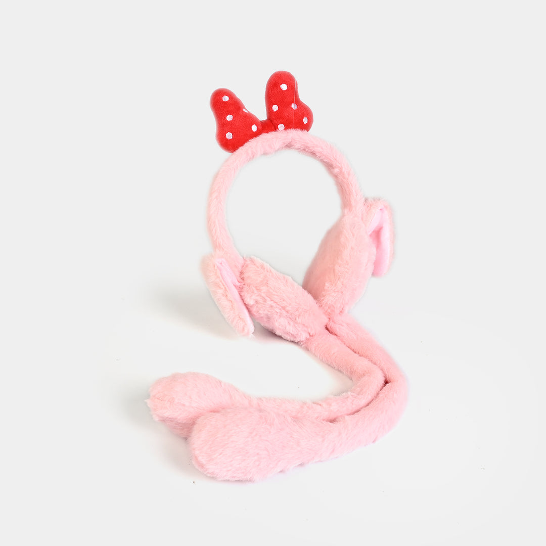 Interactive Moving Ear Plush Winter Earmuffs