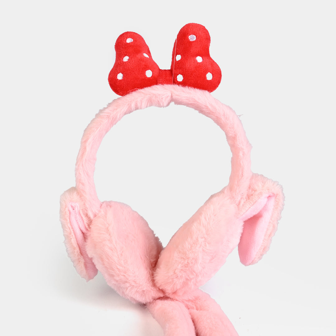 Interactive Moving Ear Plush Winter Earmuffs