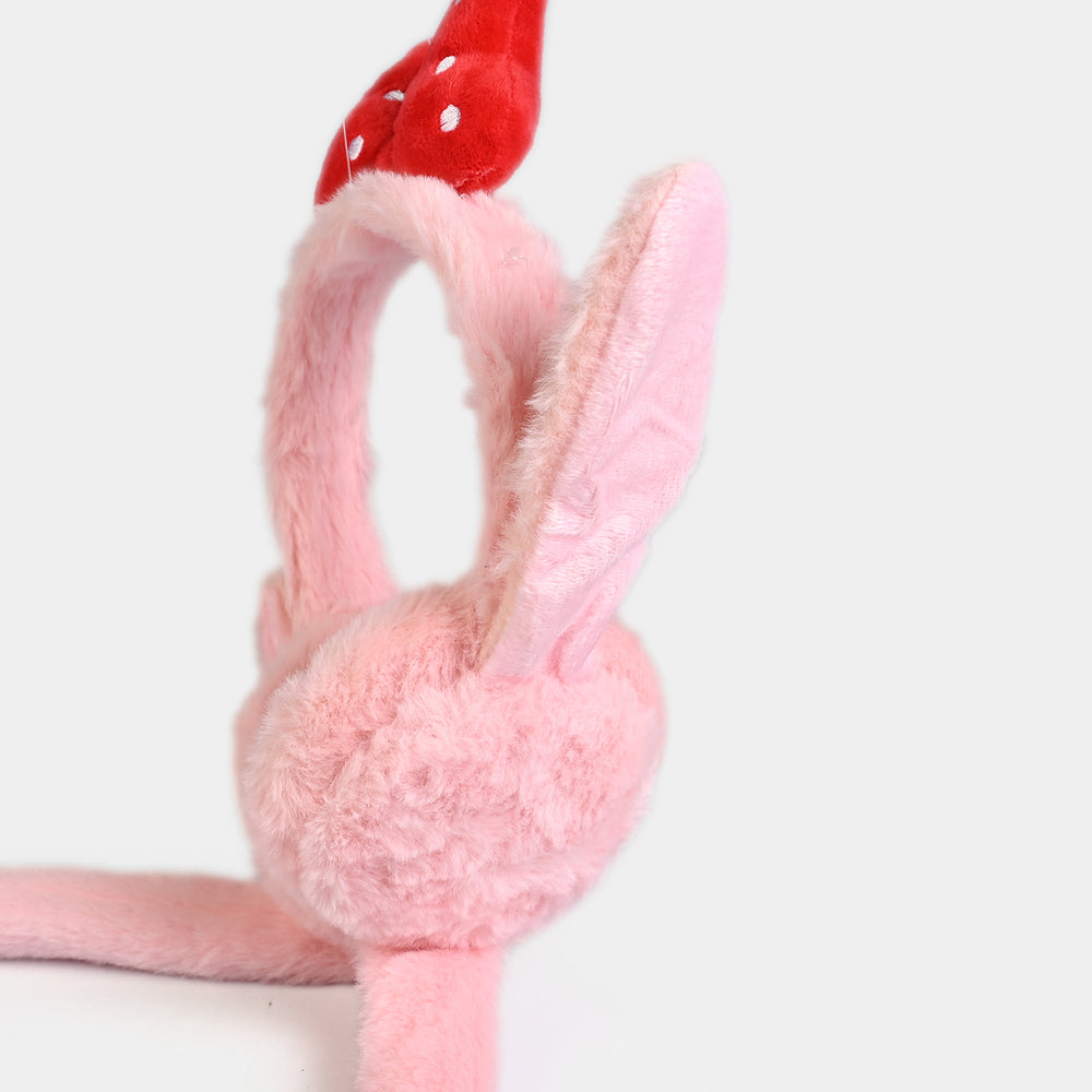 Interactive Moving Ear Plush Winter Earmuffs