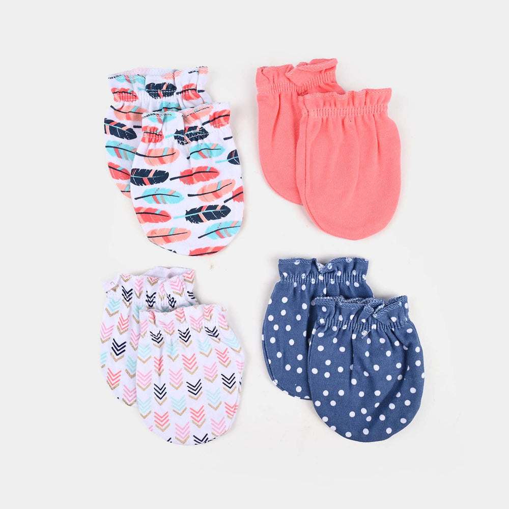 8-Piece Baby Headband & Mittens Set
