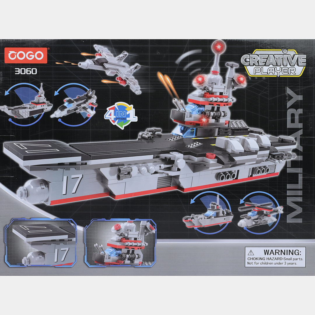 Military Creative Player Building Set