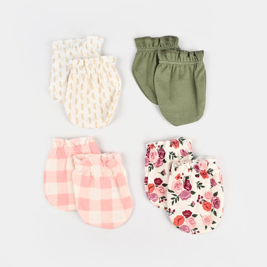 8-Piece Baby Headband & Mittens Set