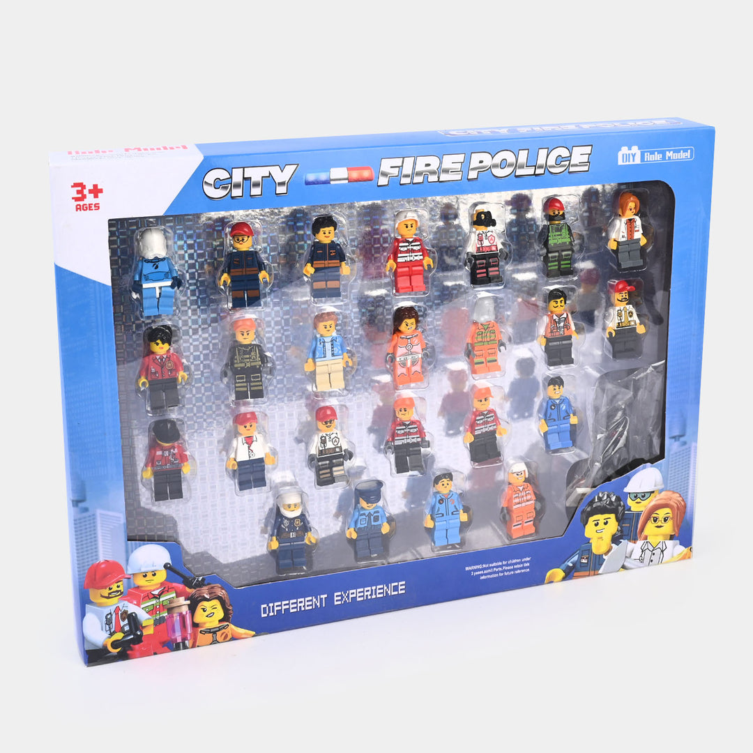 Minecraft 24PCs City Fire Rescue Military