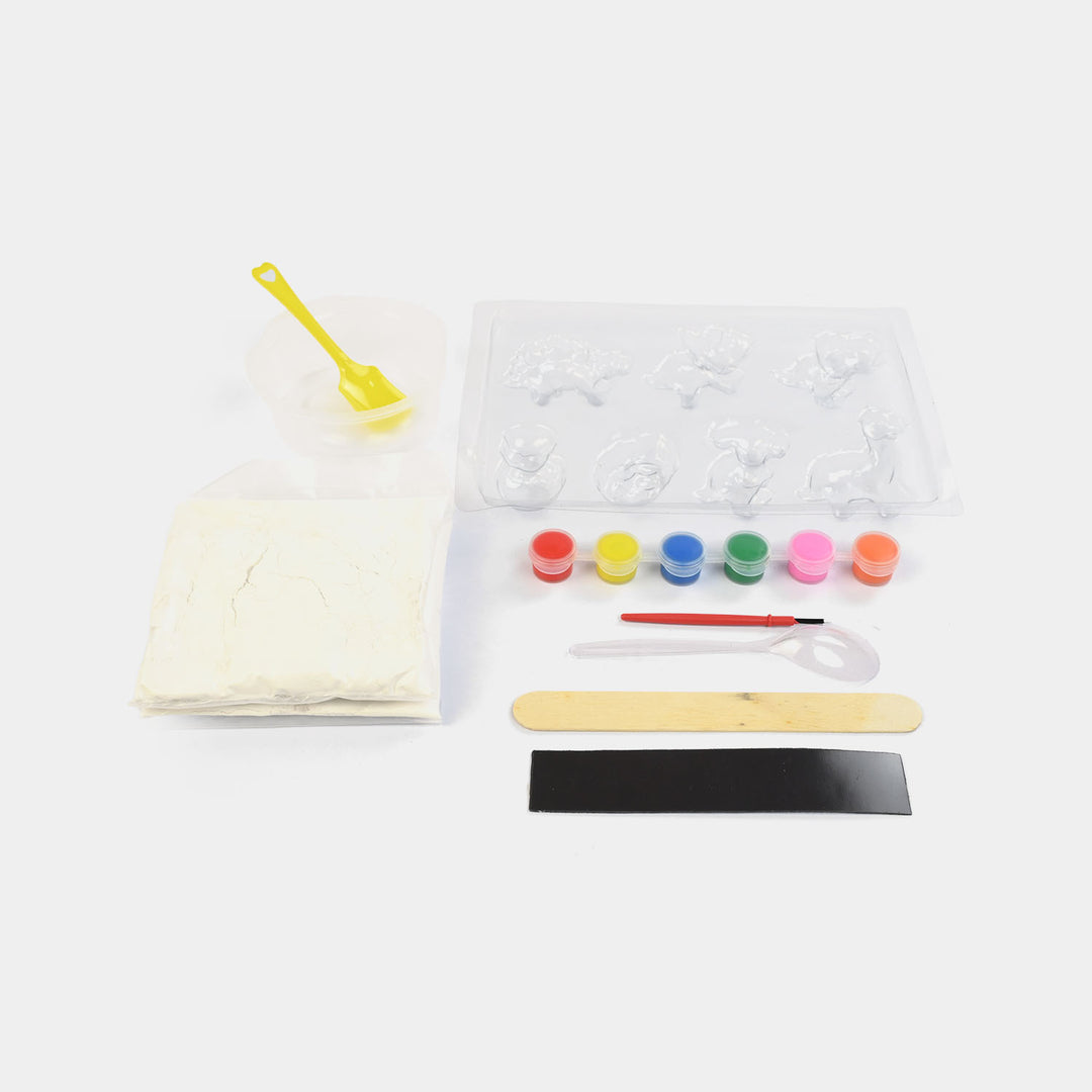 DIY Mould & Paint Set Dinosaur
