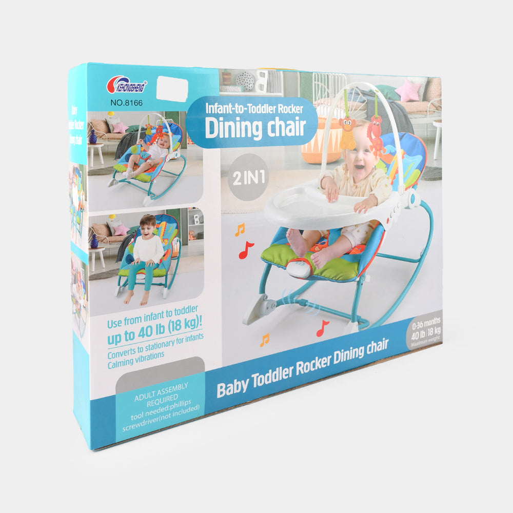 2-in-1 Infant-to-Toddler Rocker & Dining
