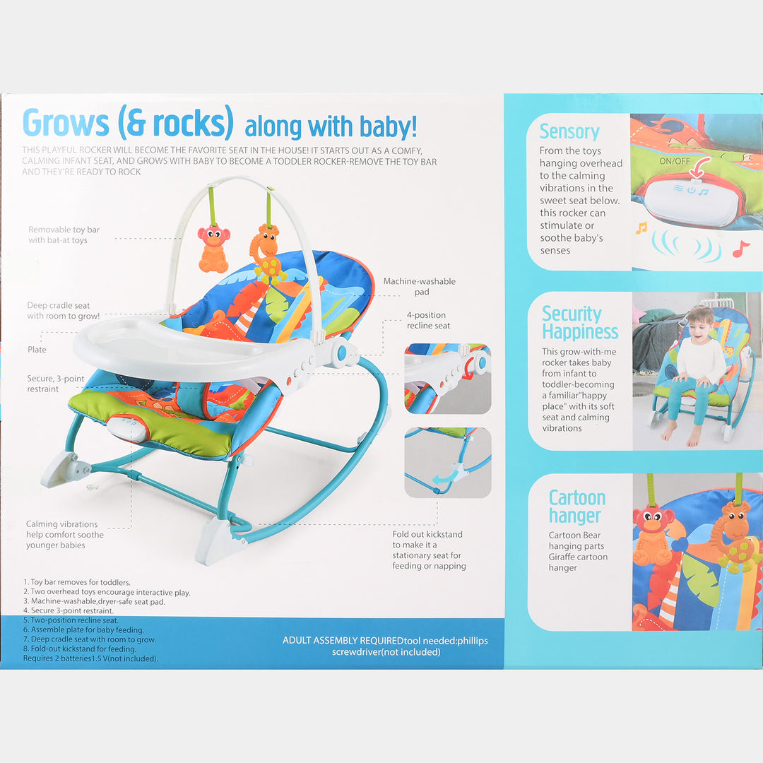 2-in-1 Infant-to-Toddler Rocker & Dining