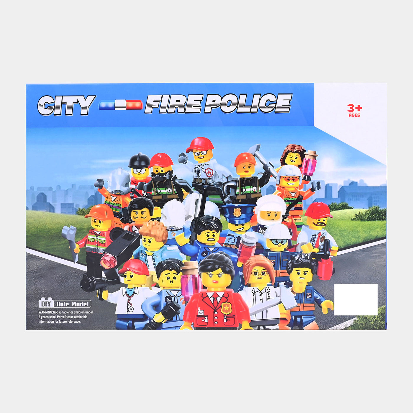 Minecraft 24PCs City Fire Rescue Military