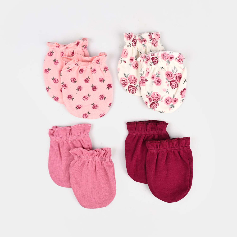 8-Piece Baby Headband & Mittens Set