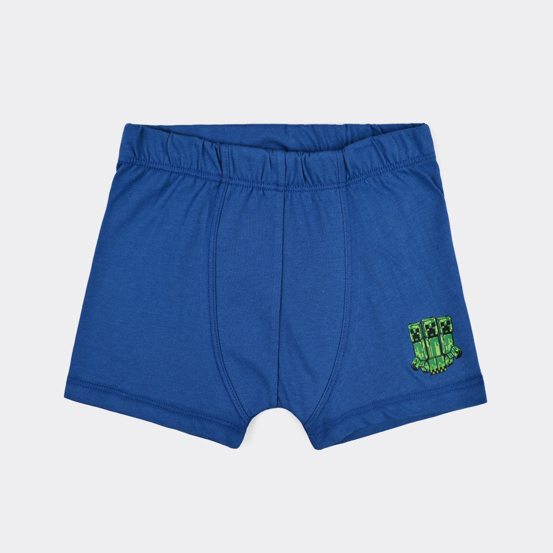 Boys Cotton Jersey Boxer-Character-BLUE
