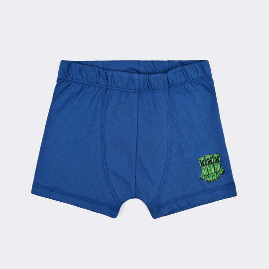 Boys Cotton Jersey Boxer-Character-BLUE