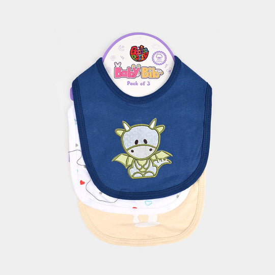 Baby Bib Pack OF 3PCs | 0M+