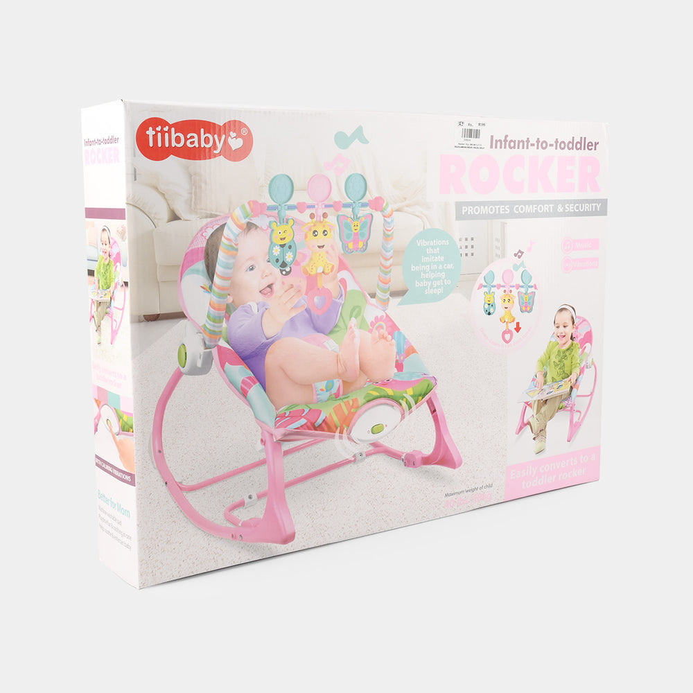 Infant Toddler Rocker (with Music & Vibrations)