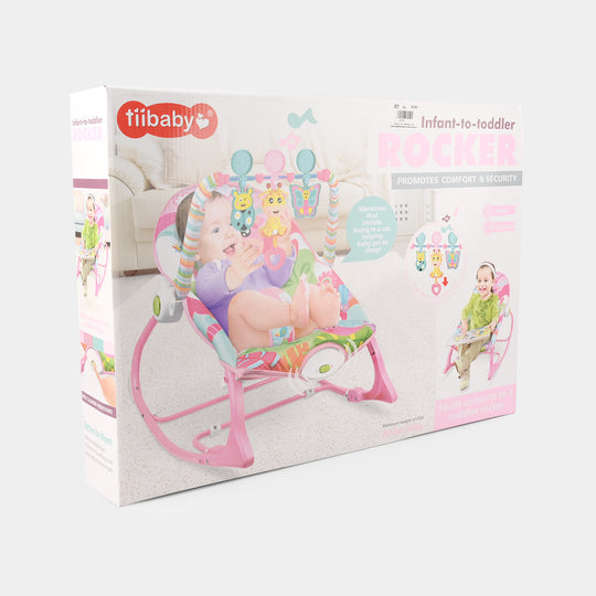 Infant Toddler Rocker (with Music & Vibrations)