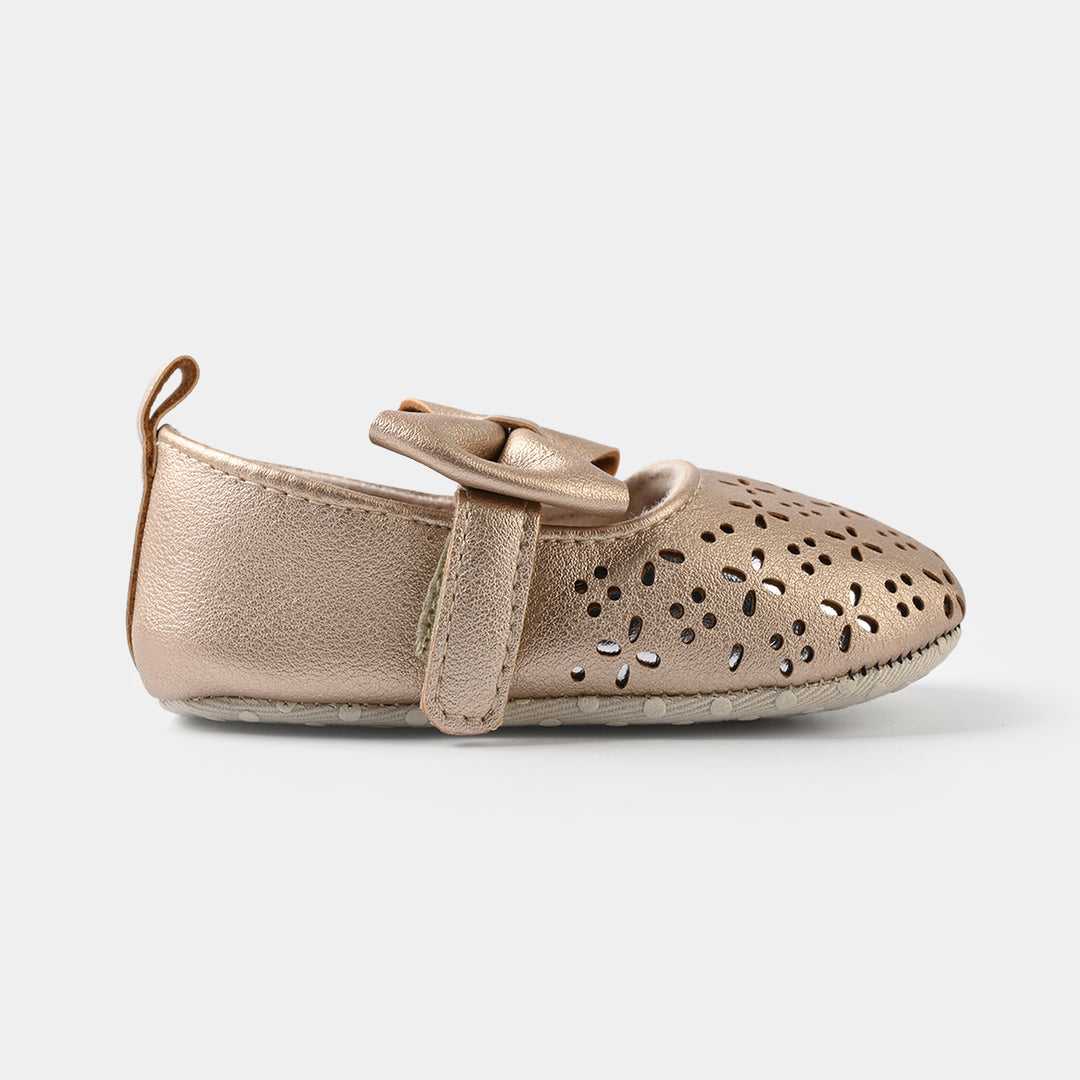 Girls Shoes C-569-GOLDEN