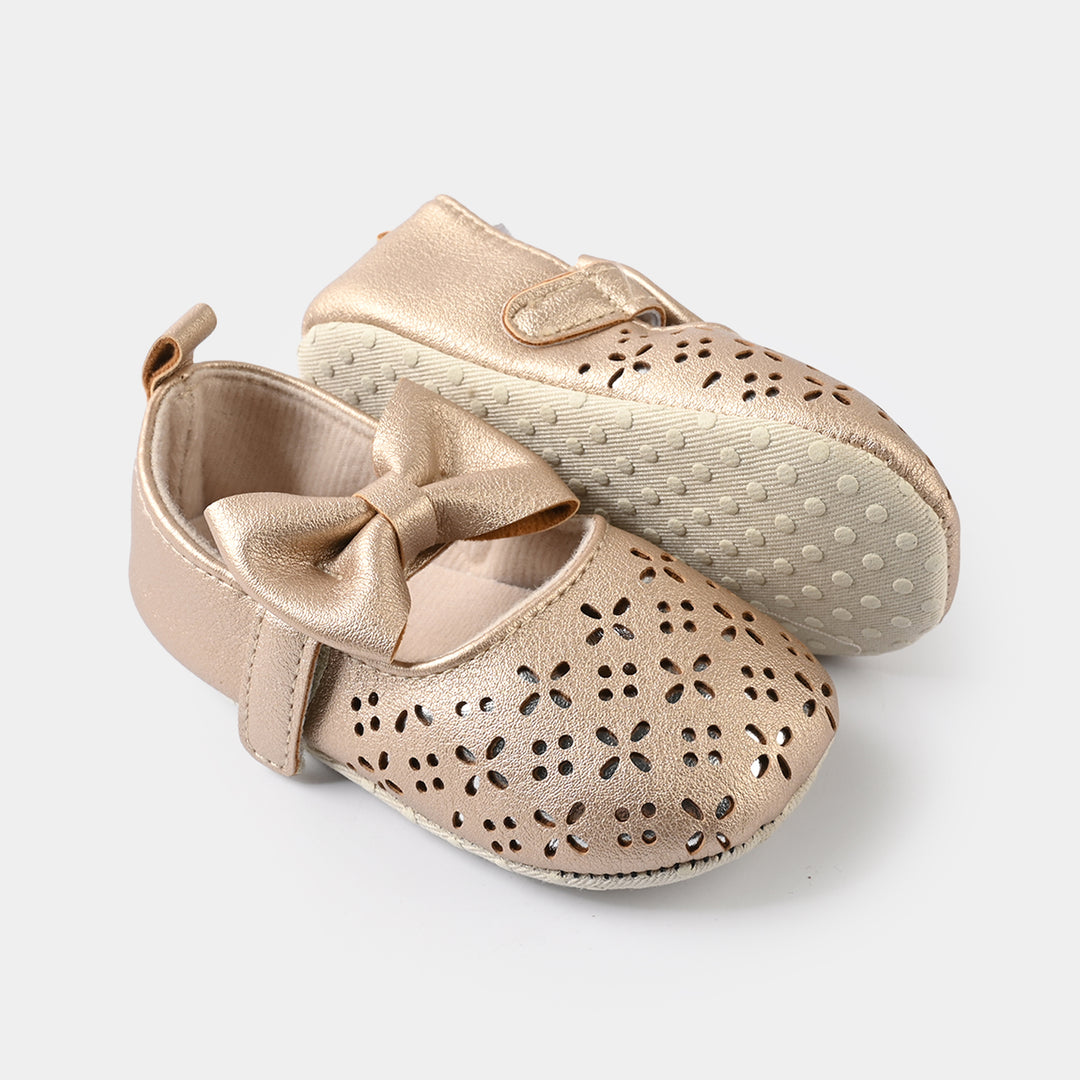 Girls Shoes C-569-GOLDEN