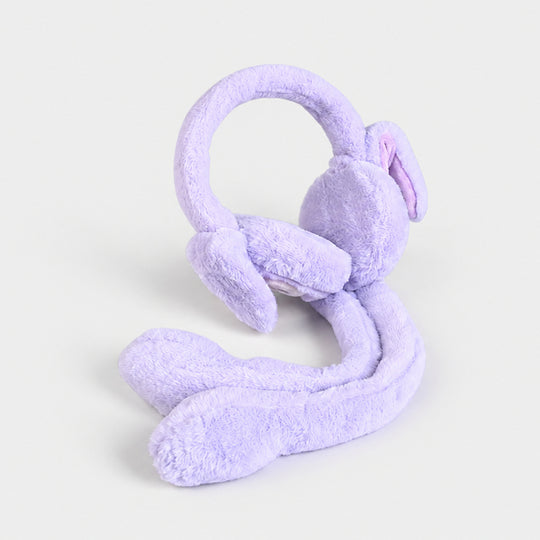 Interactive Moving Ear Plush Winter Earmuffs