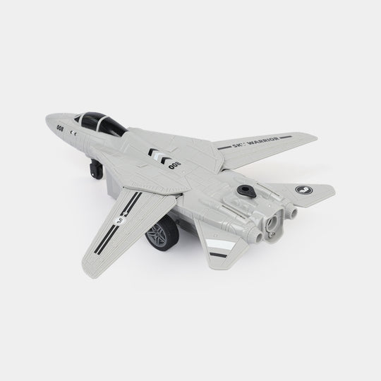 Remote-Control High-Speed Fighter Jet with Light & Spray