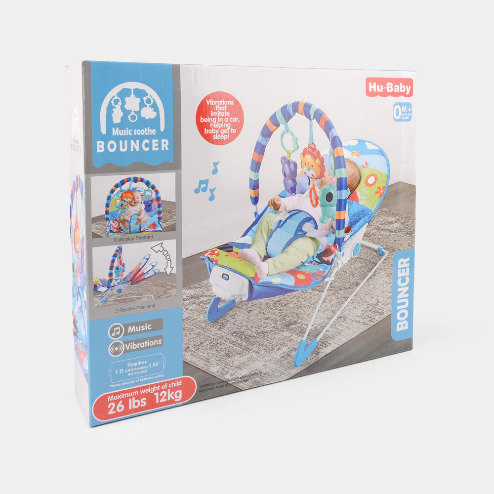 Comfort Vibration Baby Bouncer With Music