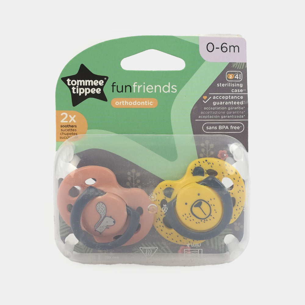 Fun Style Pacifiers 2-PK Soothers