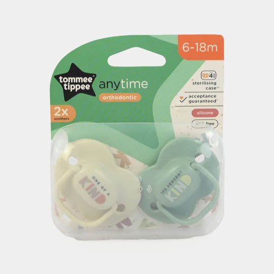 Soother 6-18M Any Time Pack of 2
