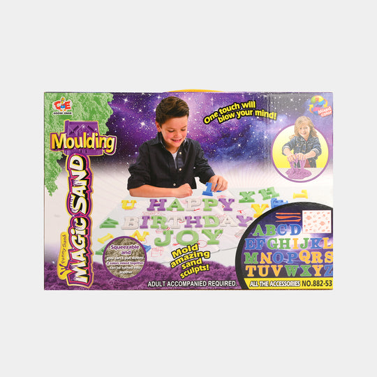 Magic Sand Molding Alphabet & Number Set