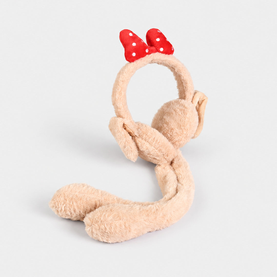 Interactive Moving Ear Plush Winter Earmuffs
