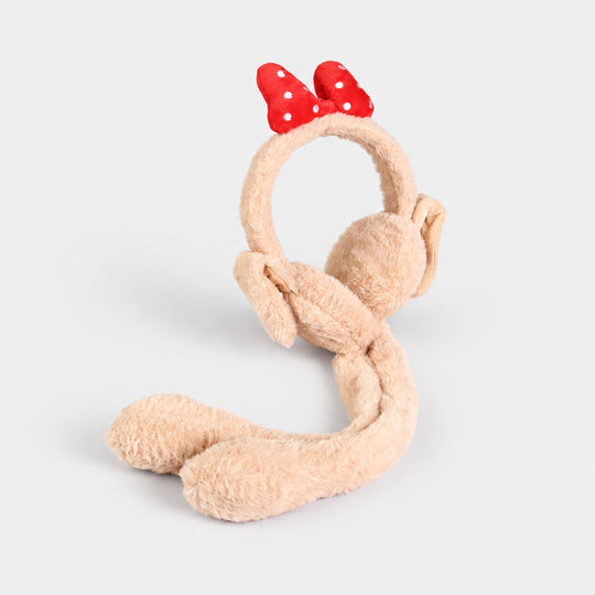 Interactive Moving Ear Plush Winter Earmuffs