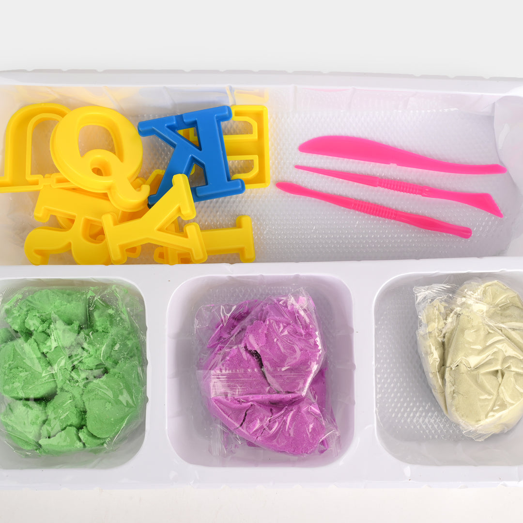 Magic Sand Molding Alphabet & Number Set