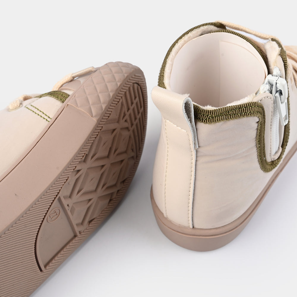 Girls Boots 30405-BEIGE