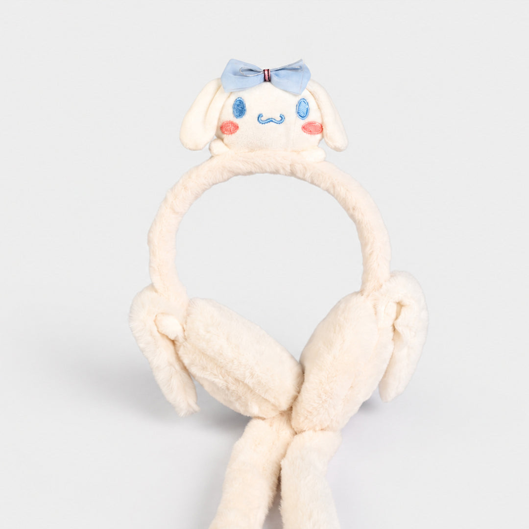 Interactive Moving Ear Plush Winter Earmuffs