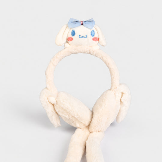 Interactive Moving Ear Plush Winter Earmuffs