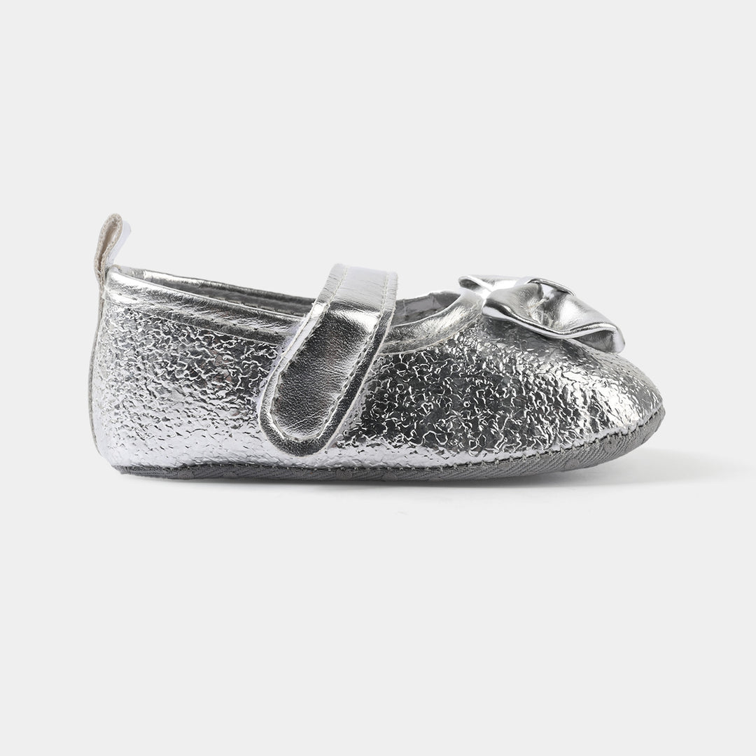 Girls Shoes C-796-SILVER