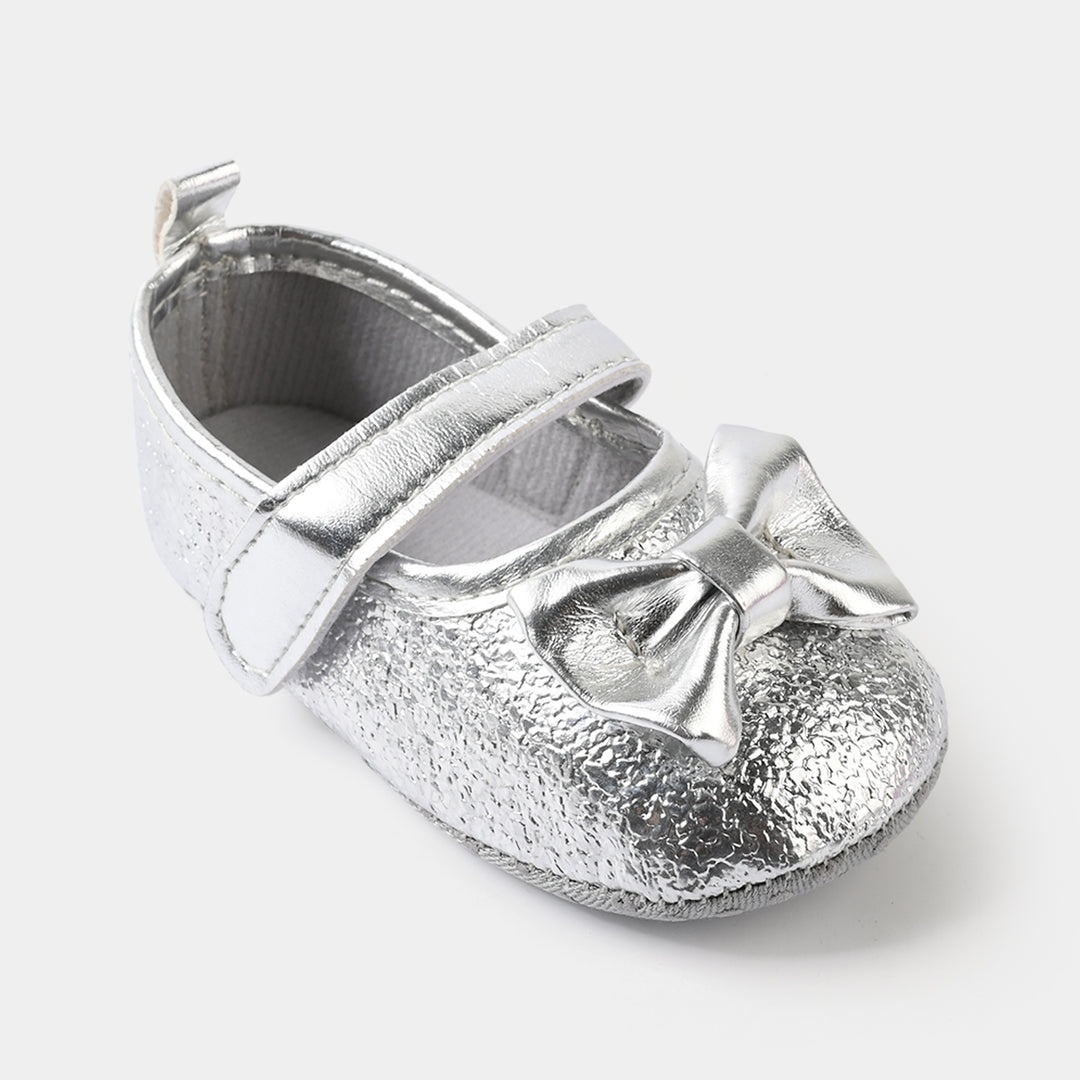 Girls Shoes C-796-SILVER