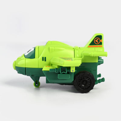 Friction Transform Plane Smart Vehicle Toy