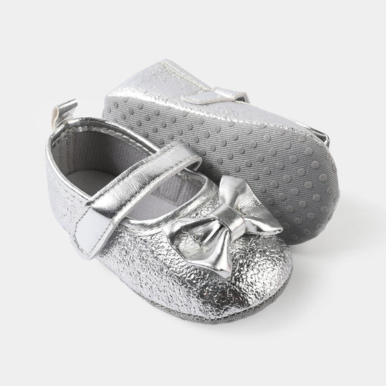 Girls Shoes C-796-SILVER