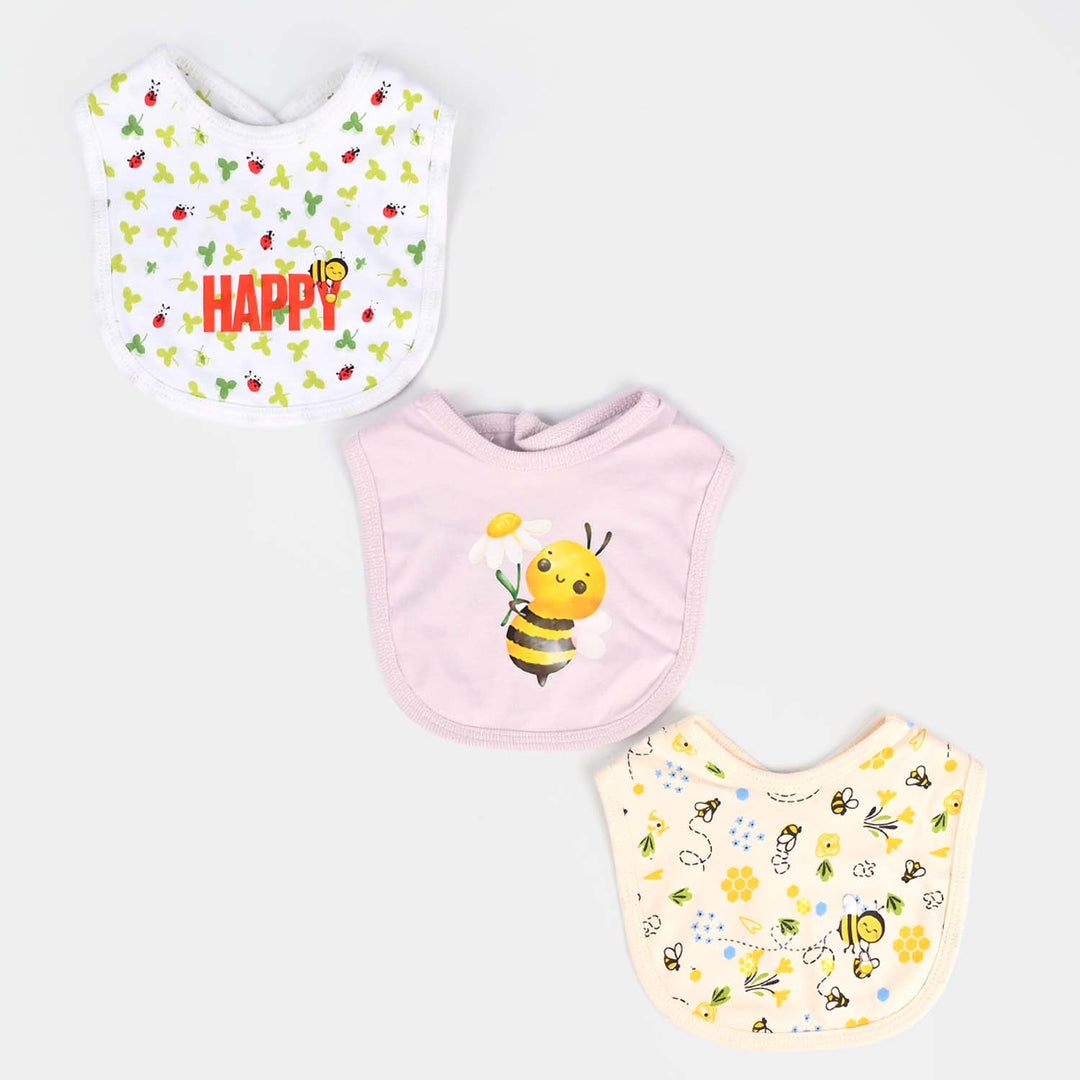 Baby Bib Pack OF 3PCs | 0M+
