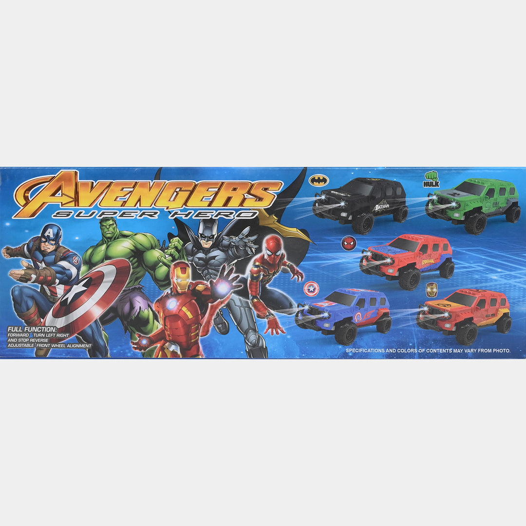 Superhero Remote Control Model Car for Kids