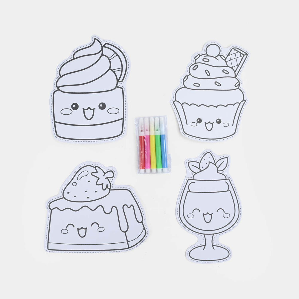 DIY Color-Your-Own Cutouts & Marker Set