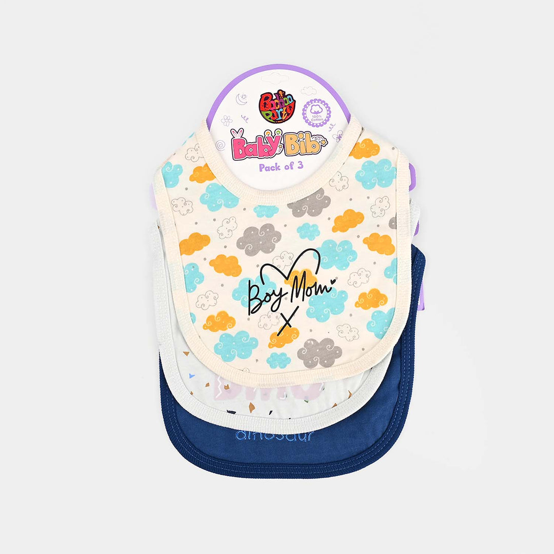 Baby Bib Pack OF 3PCs | 0M+