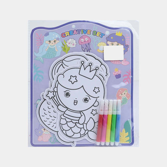 DIY Color-Your-Own Cutouts & Marker Set