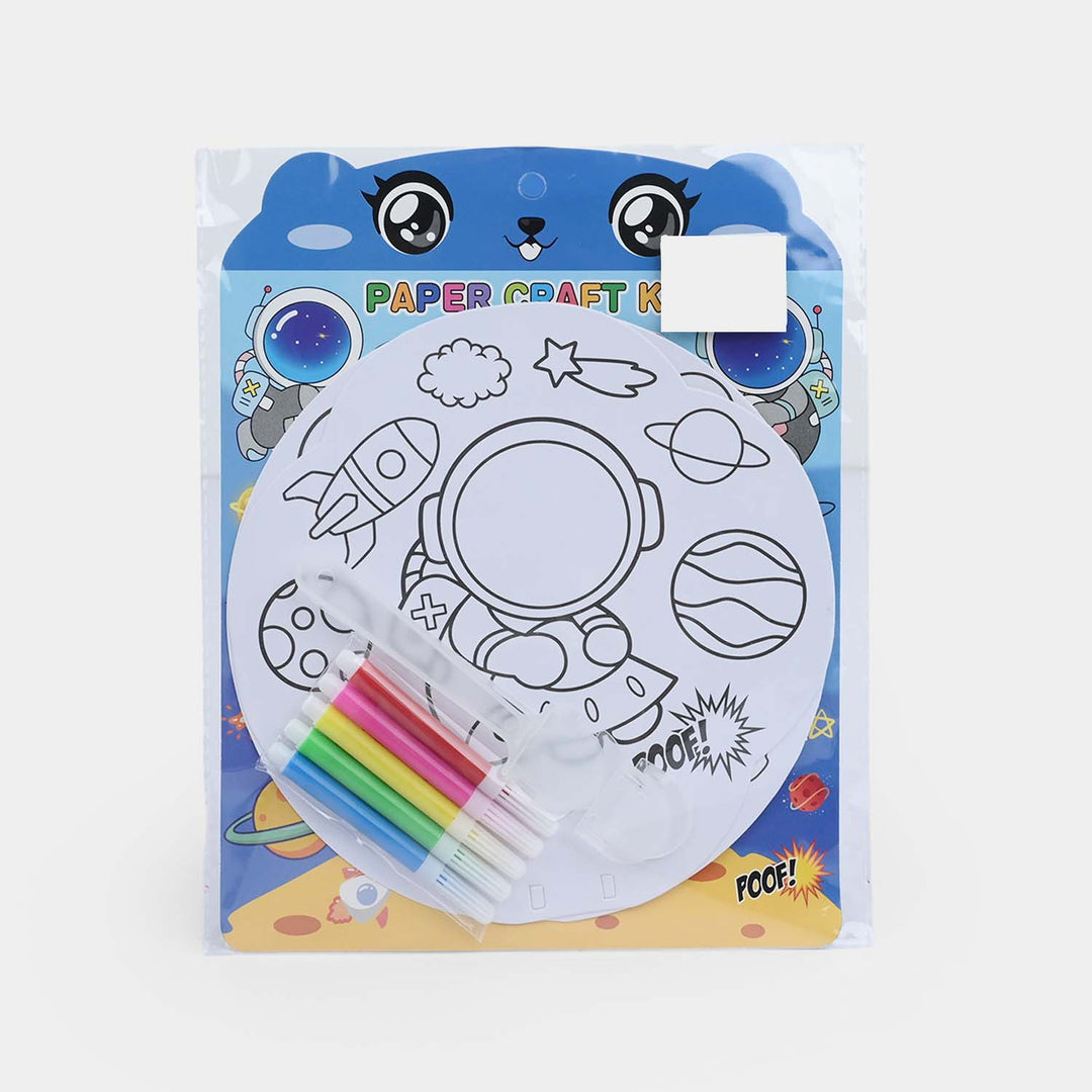 DIY Paper Craft & Coloring Set