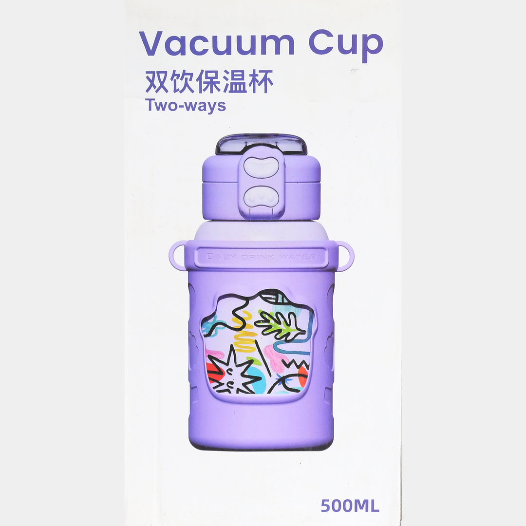 WATER BOTTLE STAINLESS STEEL VACUUM CUP | 500ML